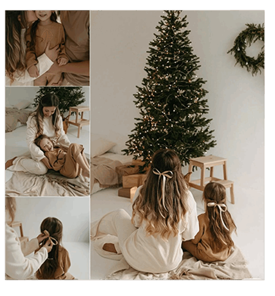 Weihnachtsfotoshooting